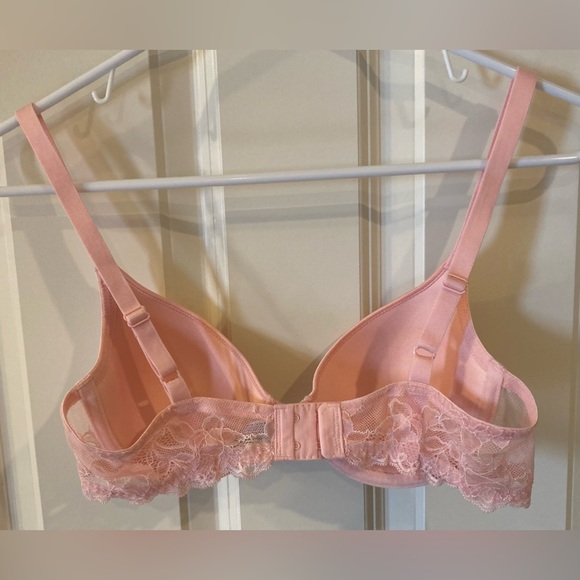 Wacoal Light Pink Lace Trim Lightly Lined Underwire Bra Women’s Size 34B - Picture 2 of 4